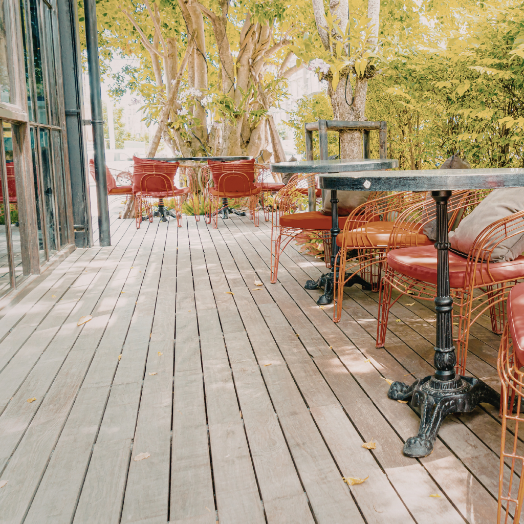 New Decked Patios in Birchwood
